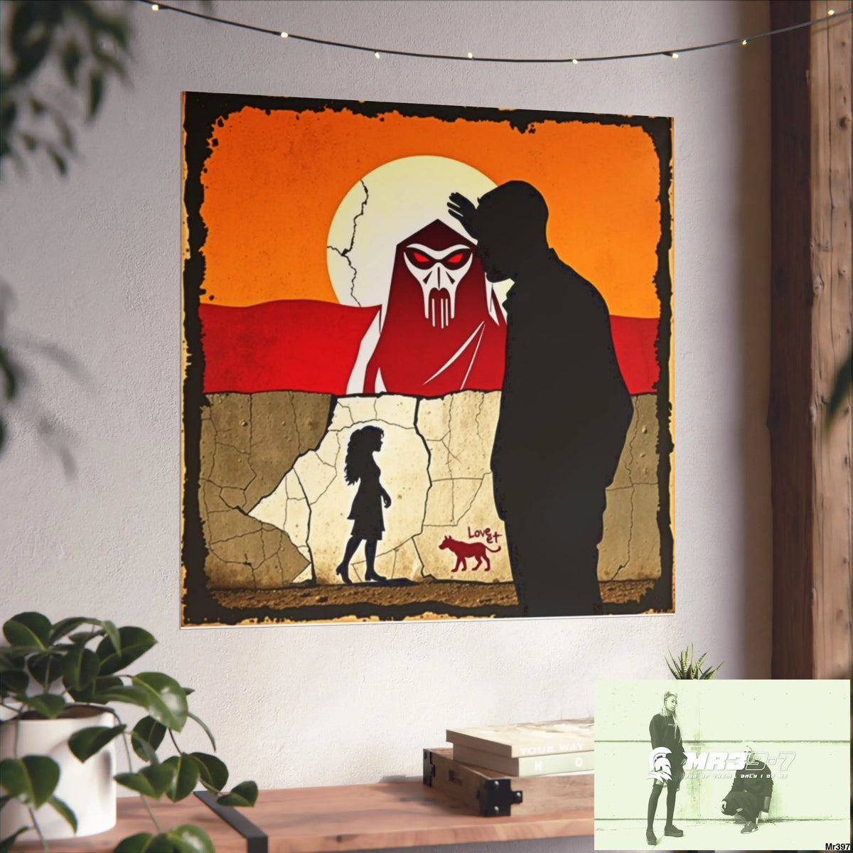 Kenya 2015 no 6 Banksy inspired Fine Art Posters Poster