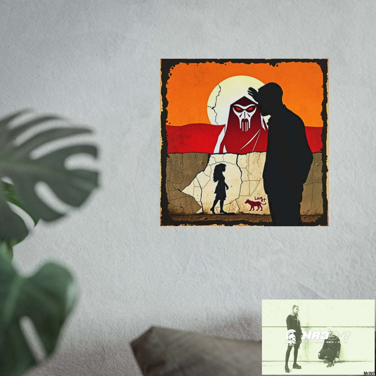 Kenya 2015 no 6 Banksy inspired Fine Art Posters Poster