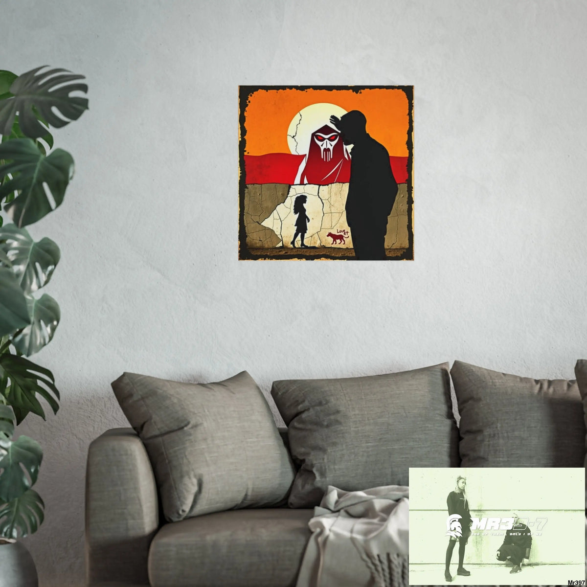 Kenya 2015 no 6 Banksy inspired Fine Art Posters Poster