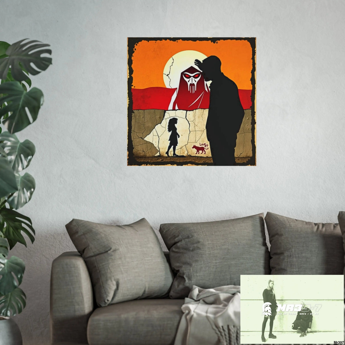 Kenya 2015 no 6 Banksy inspired Fine Art Posters Poster