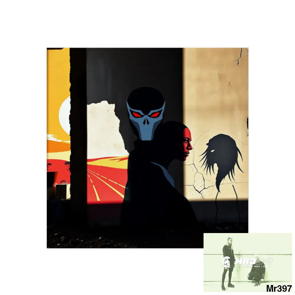 Kenya 2015 no 7 Banksy inspired Fine Art Posters 24″ x 24″ / Matte Poster