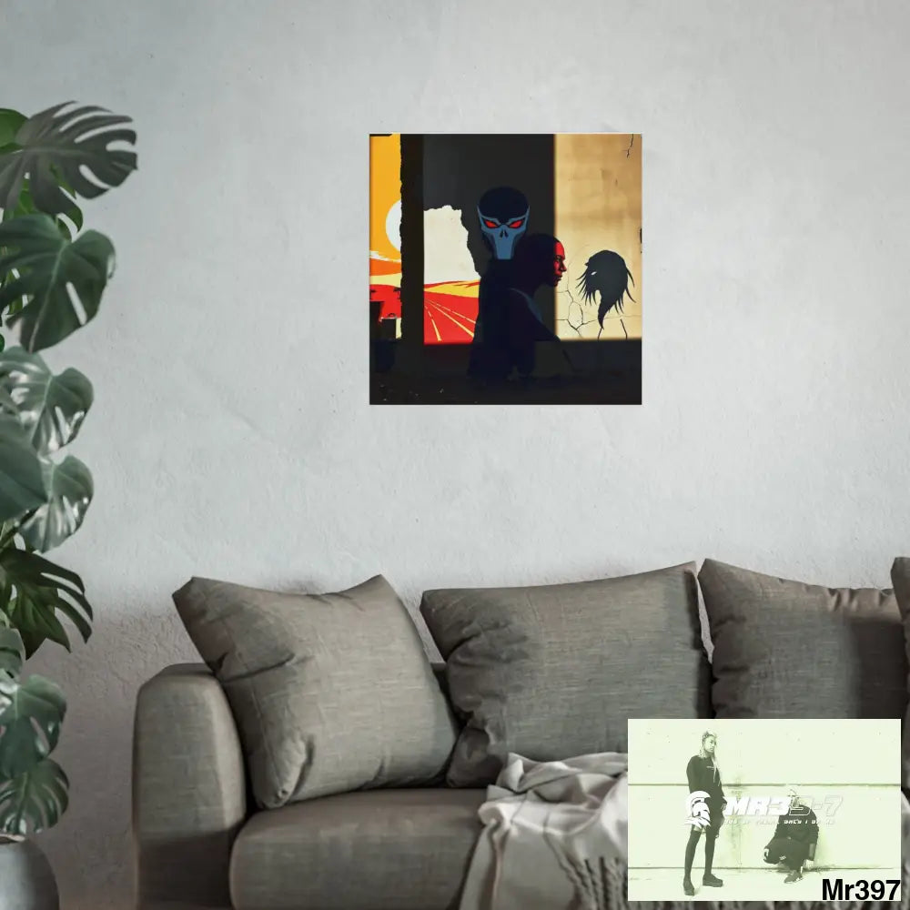 Kenya 2015 no 7 Banksy inspired Fine Art Posters Poster