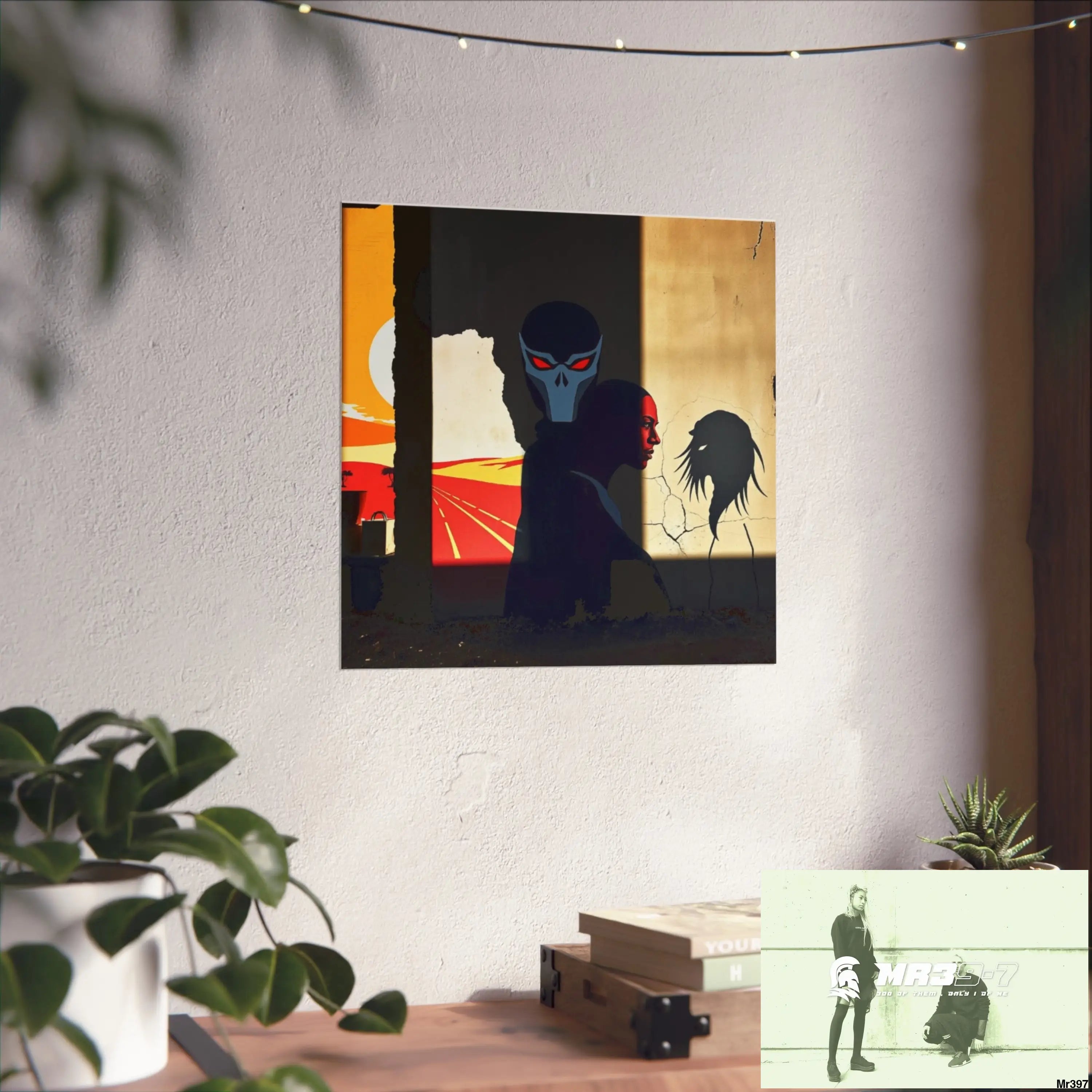 Kenya 2015 no 7 Banksy inspired Fine Art Posters Poster