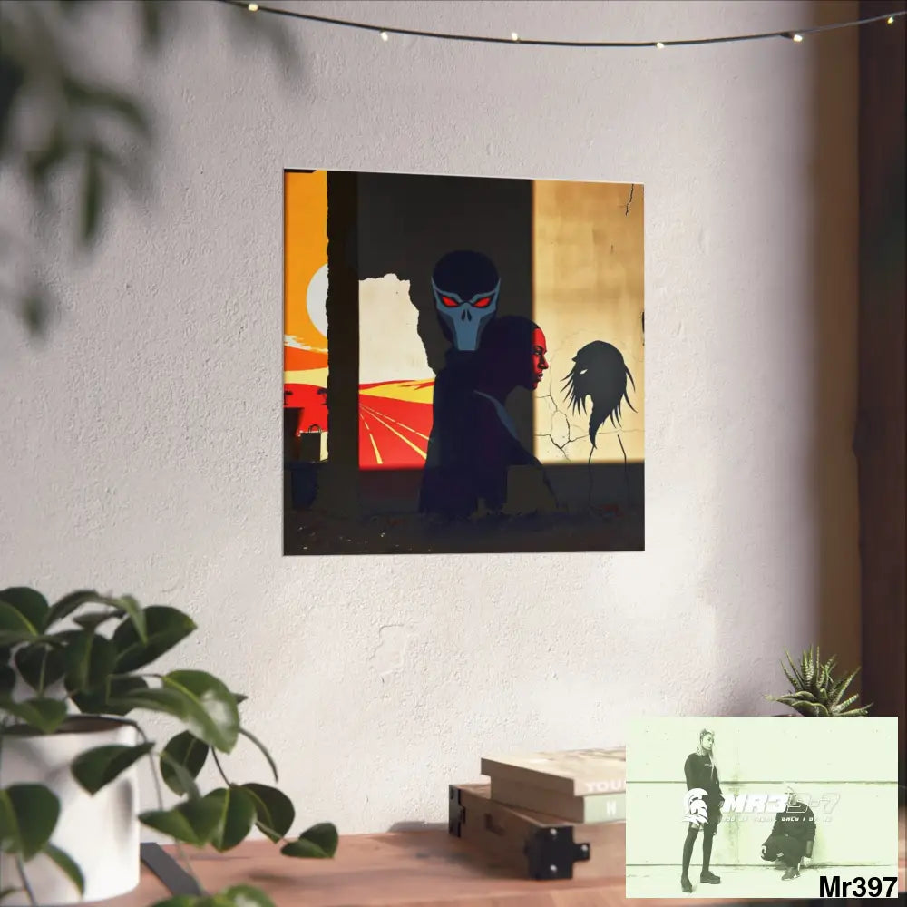 Kenya 2015 no 7 Banksy inspired Fine Art Posters Poster