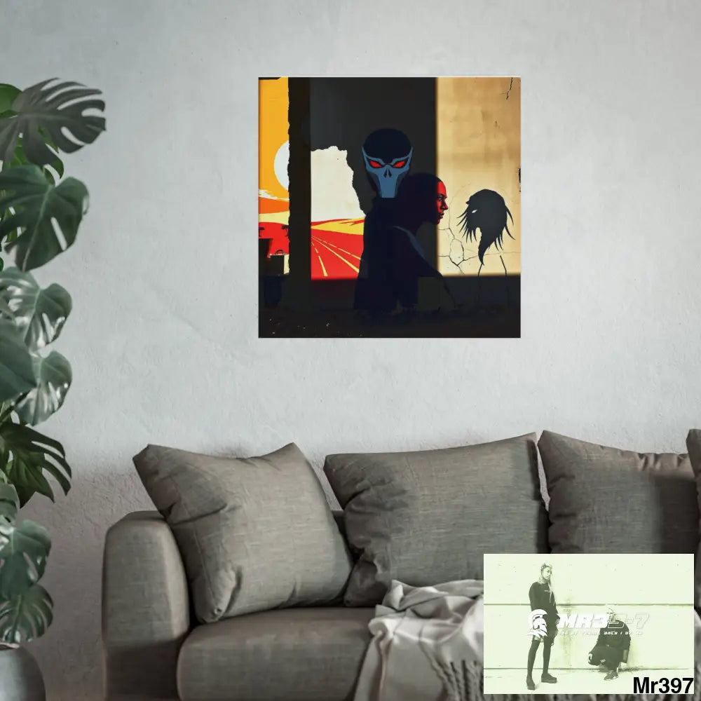 Kenya 2015 no 7 Banksy inspired Fine Art Posters Poster