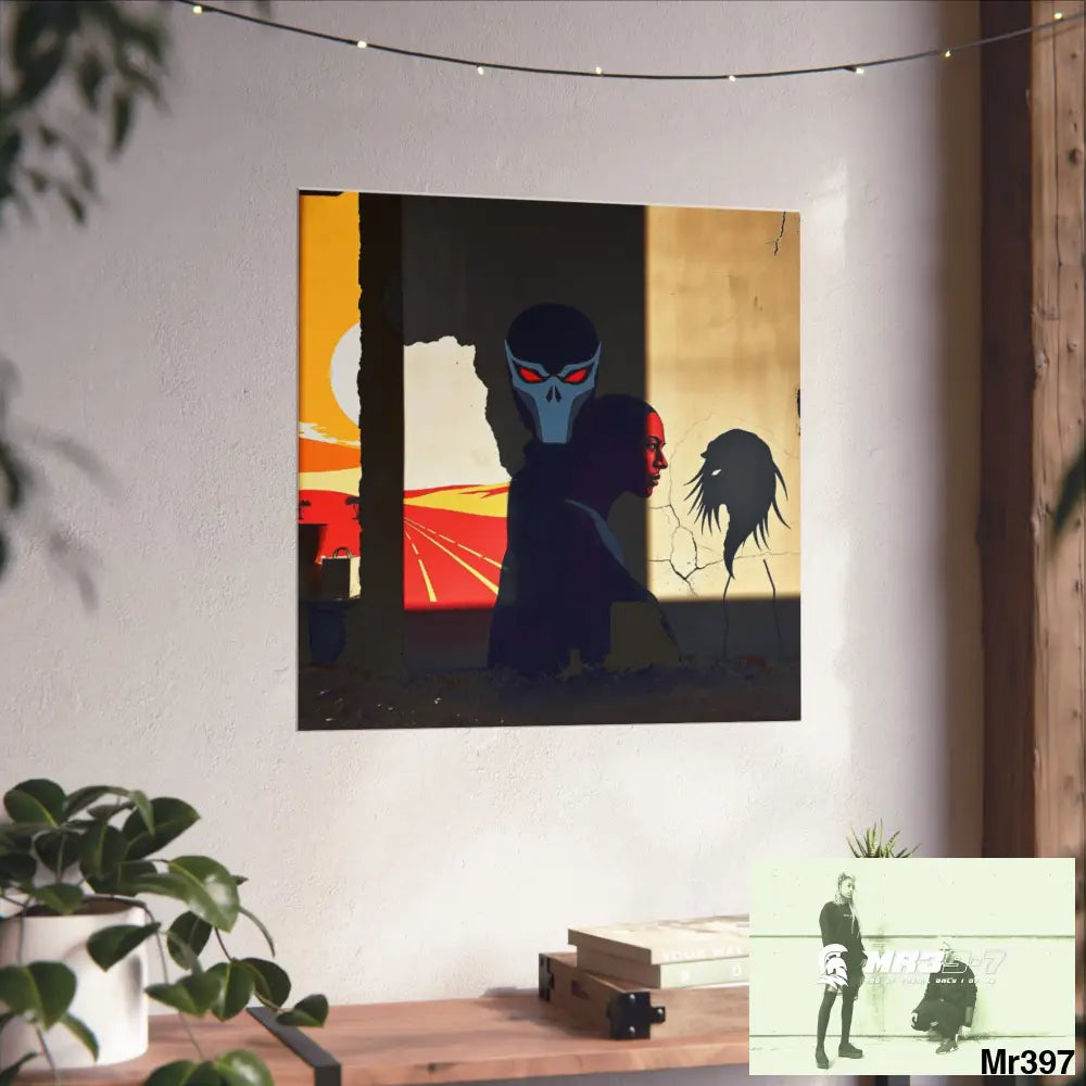 Kenya 2015 no 7 Banksy inspired Fine Art Posters Poster