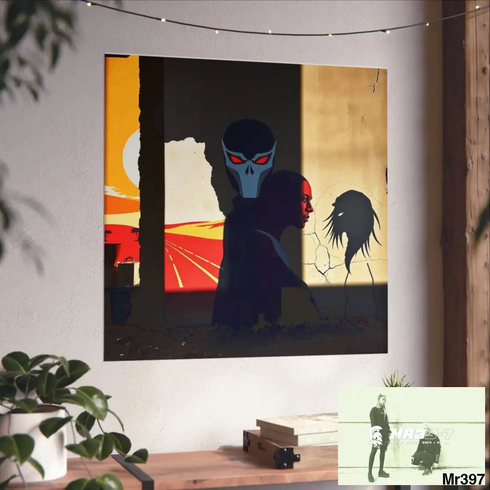 Kenya 2015 no 7 Banksy inspired Fine Art Posters Poster