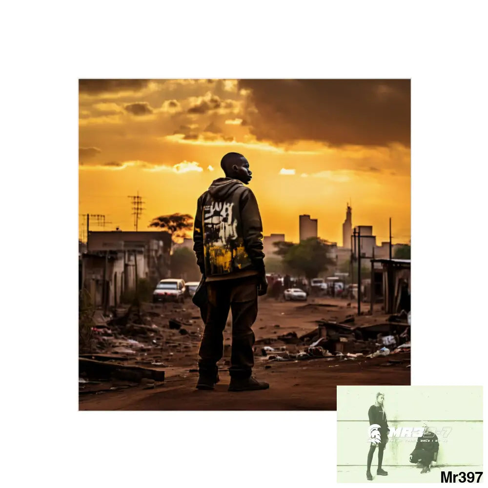 Kenya 2015 no 9 Banksy inspired Fine Art Posters 24″ x 24″ / Matte Poster