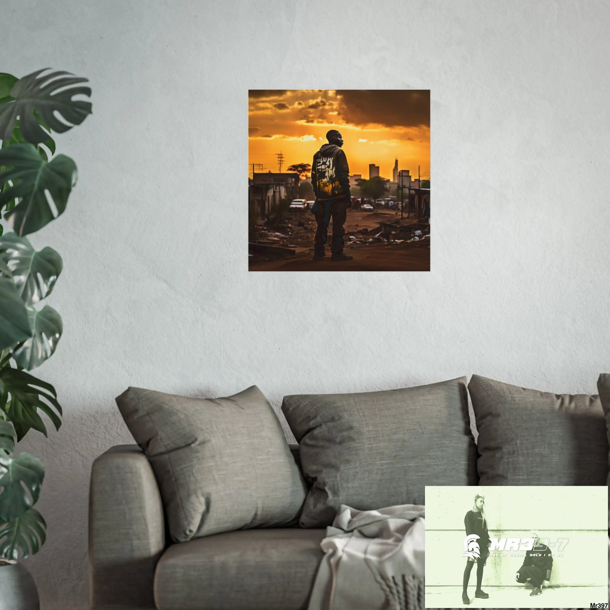 Kenya 2015 no 9 Banksy inspired Fine Art Posters Poster