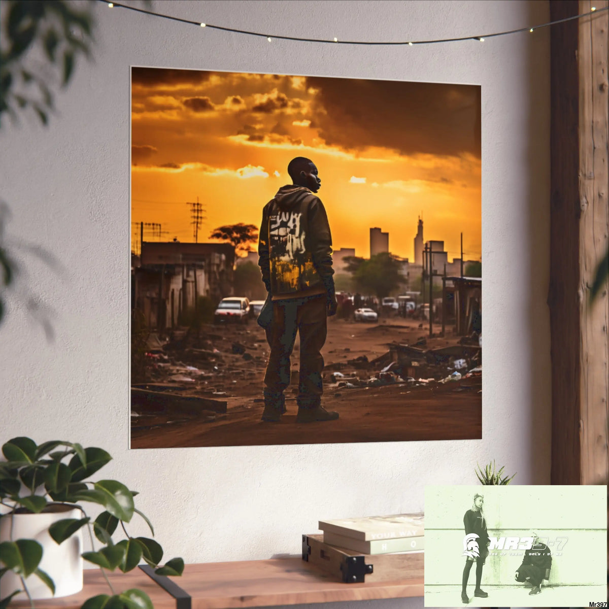 Kenya 2015 no 9 Banksy inspired Fine Art Posters Poster