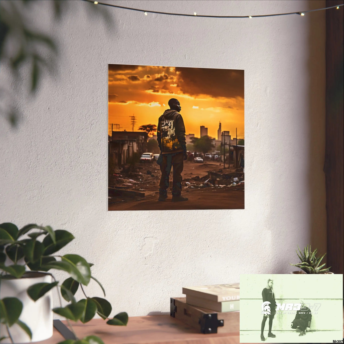 Kenya 2015 no 9 Banksy inspired Fine Art Posters Poster