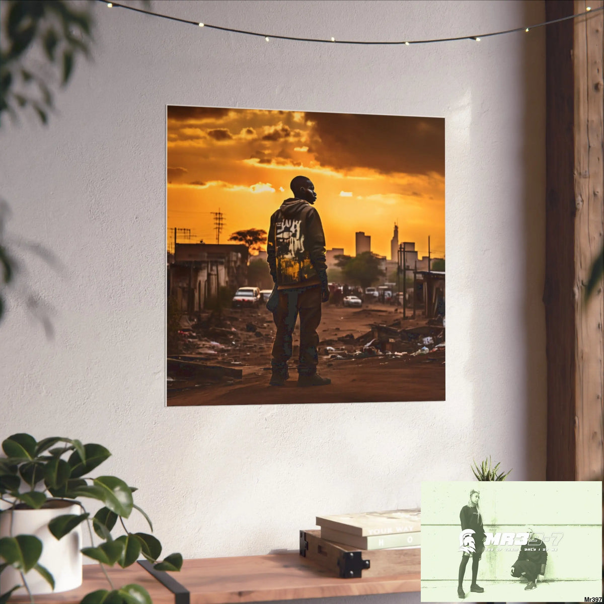 Kenya 2015 no 9 Banksy inspired Fine Art Posters Poster