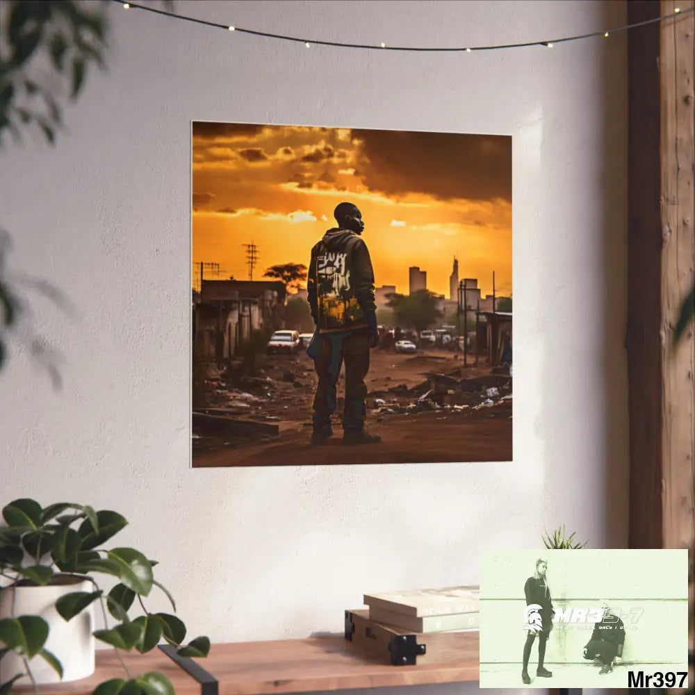 Kenya 2015 no 9 Banksy inspired Fine Art Posters Poster