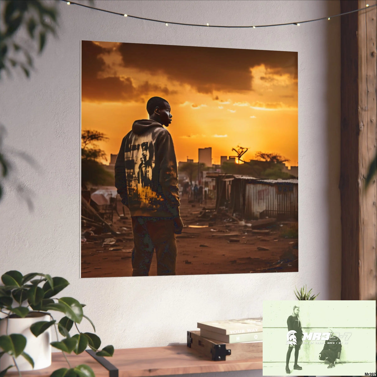 Kenya 2015 no11 Banksy inspired Fine Art Posters Poster