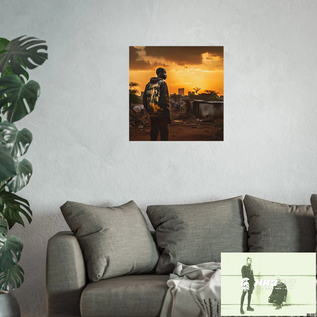 Kenya 2015 no11 Banksy inspired Fine Art Posters Poster