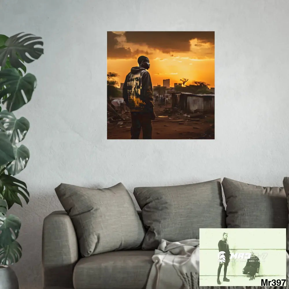 Kenya 2015 no11 Banksy inspired Fine Art Posters Poster