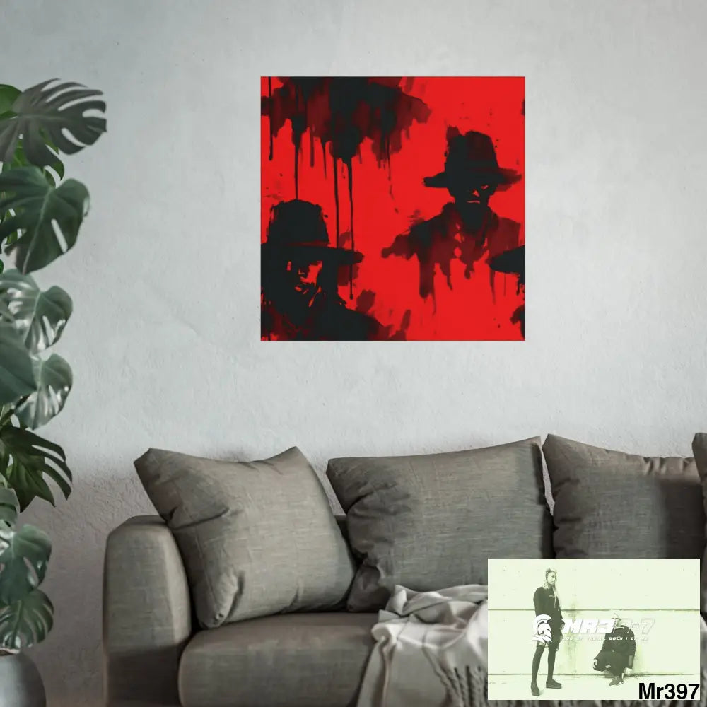 Kenya 2015 no2 Banksy style Fine Art Posters Poster