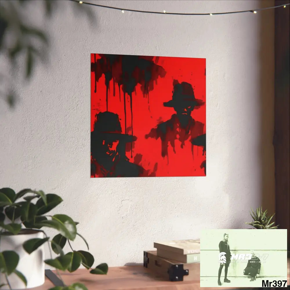 Kenya 2015 no2 Banksy style Fine Art Posters Poster