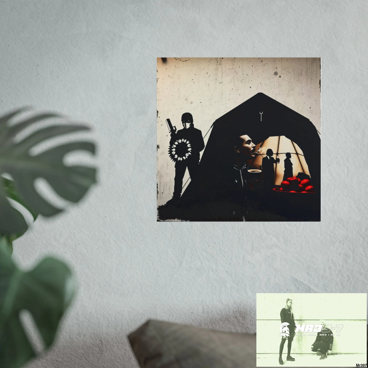 Kenya 2015 the last 12 days no 30 Banksy inspired Fine Art Posters Poster
