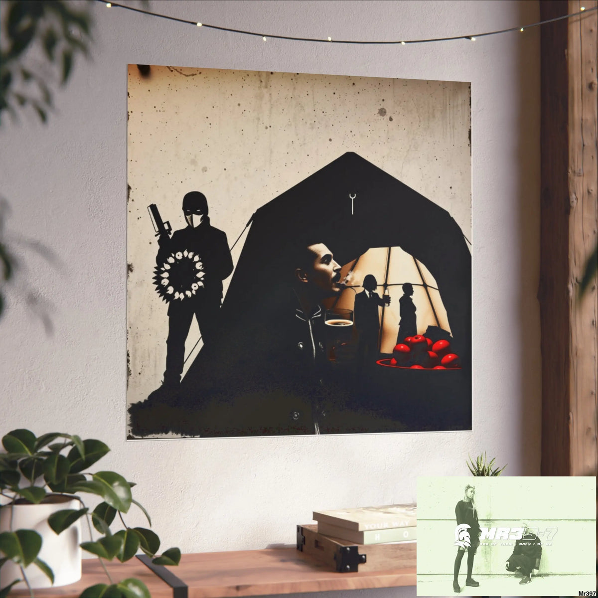 Kenya 2015 the last 12 days no 30 Banksy inspired Fine Art Posters Poster