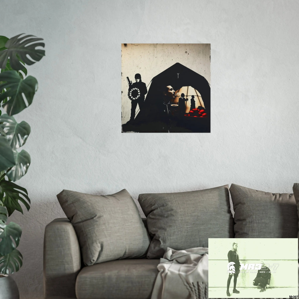 Kenya 2015 the last 12 days no 30 Banksy inspired Fine Art Posters Poster