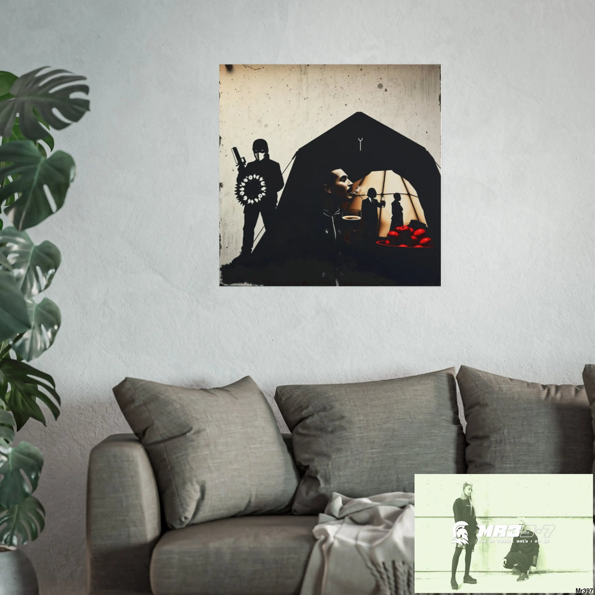 Kenya 2015 the last 12 days no 30 Banksy inspired Fine Art Posters Poster