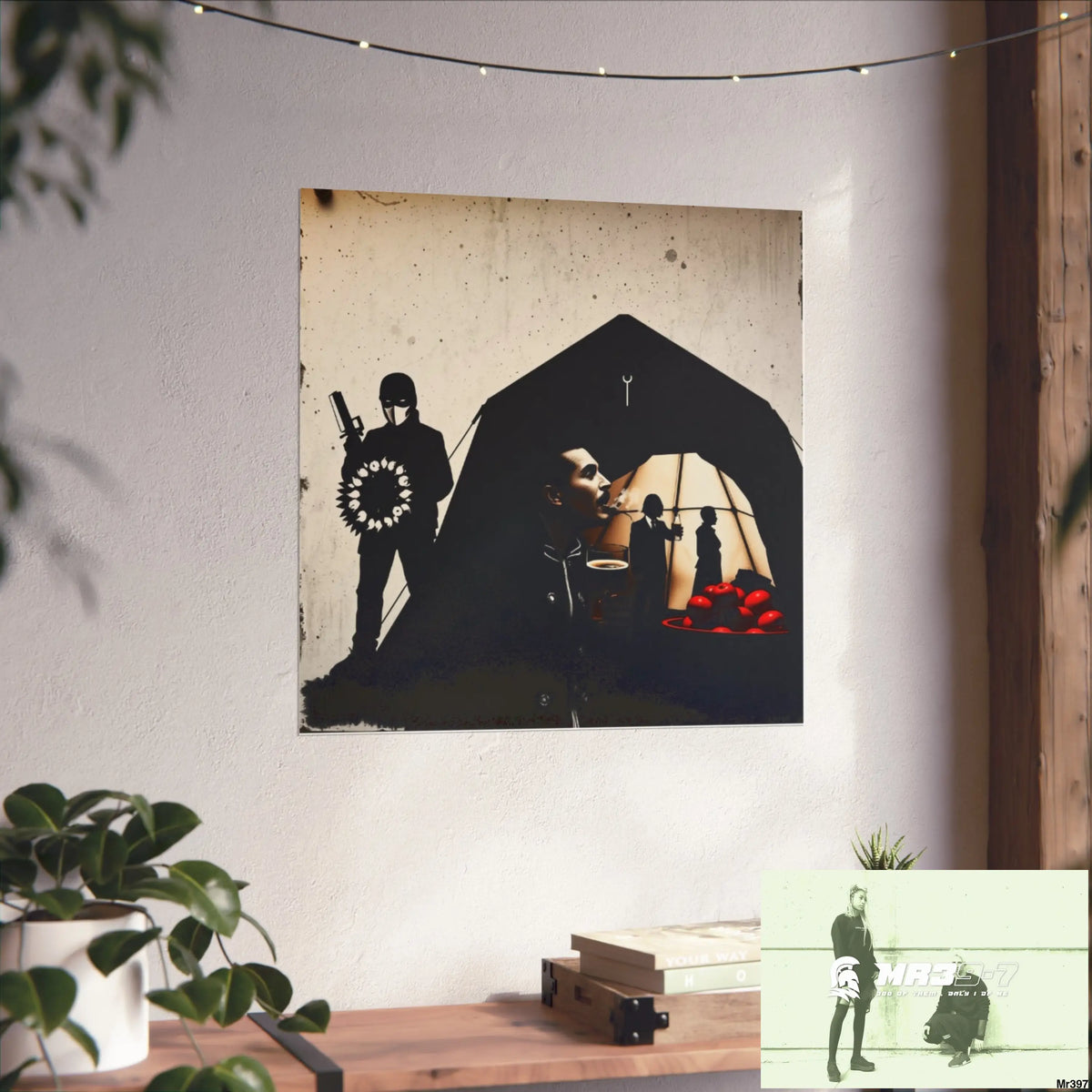 Kenya 2015 the last 12 days no 30 Banksy inspired Fine Art Posters Poster