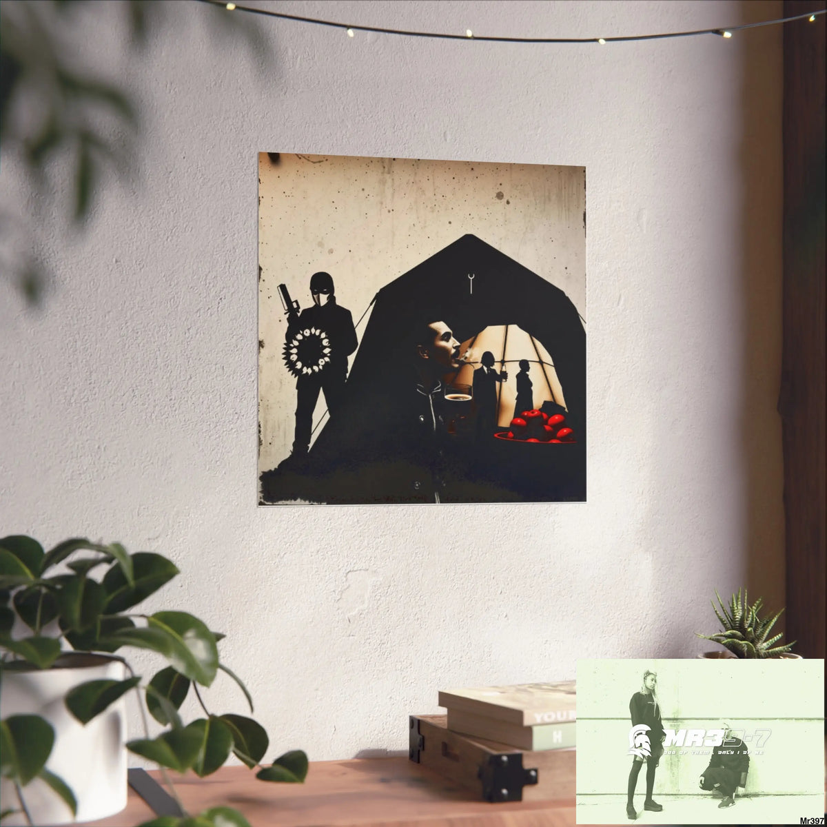 Kenya 2015 the last 12 days no 30 Banksy inspired Fine Art Posters Poster