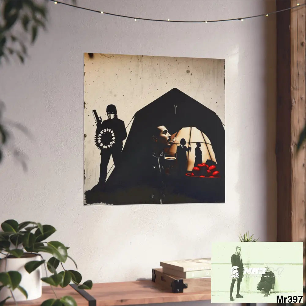 Kenya 2015 the last 12 days no 30 Banksy inspired Fine Art Posters Poster