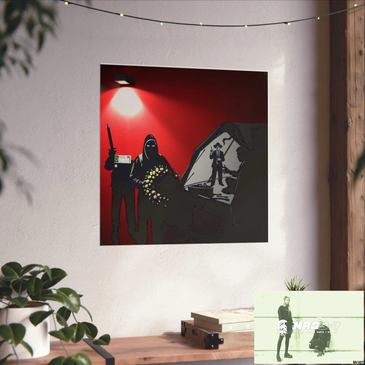 Kenya 2015 the last 12 days no 31 Banksy inspired Fine Art Posters Poster