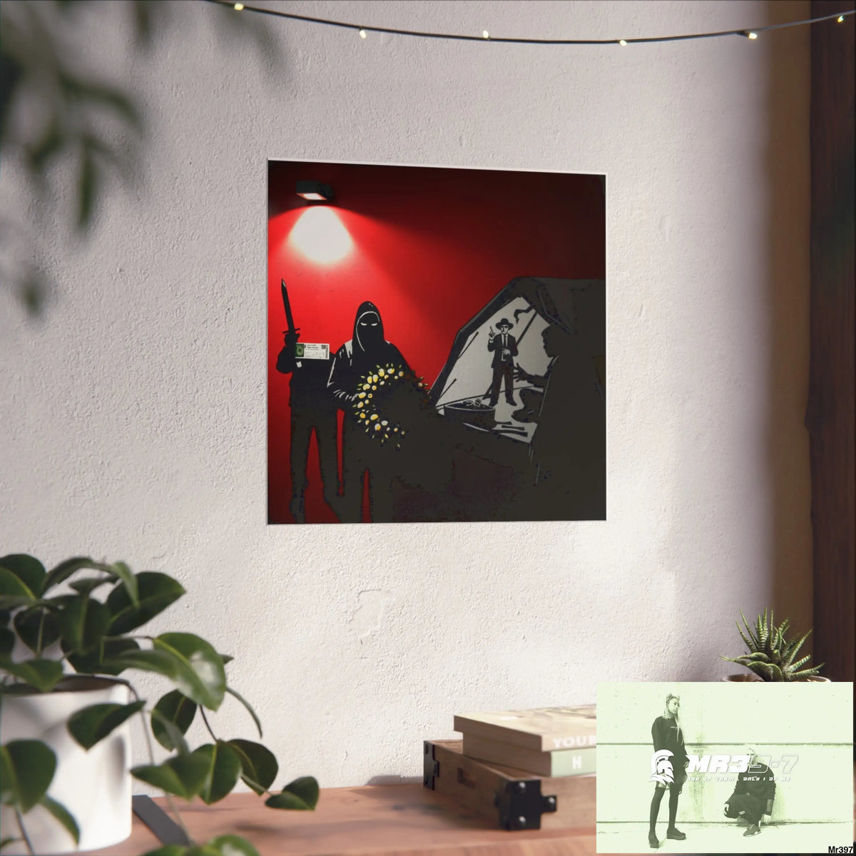 Kenya 2015 the last 12 days no 31 Banksy inspired Fine Art Posters Poster