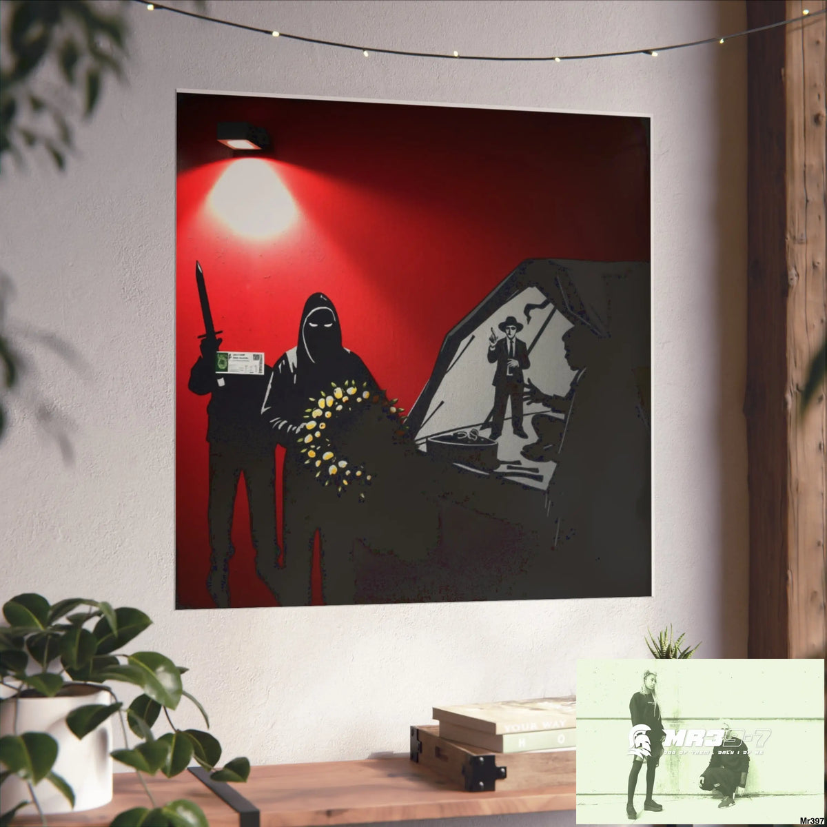 Kenya 2015 the last 12 days no 31 Banksy inspired Fine Art Posters Poster