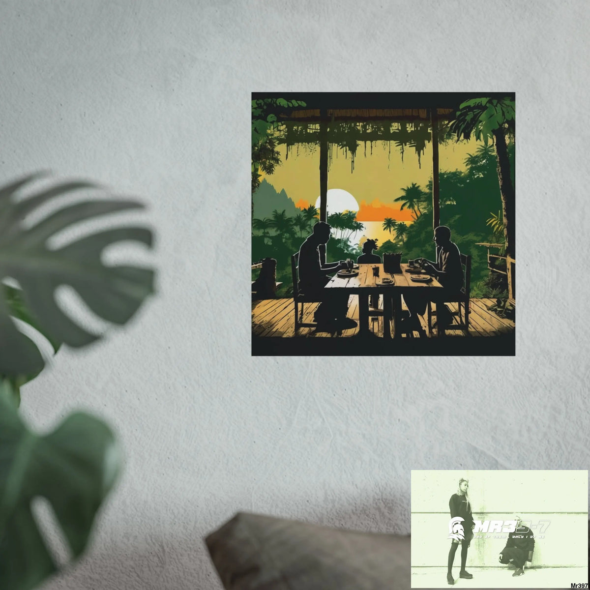 KOH SAMUI 2003, THE LAMAI MOUNTAIN MEETING V Tier 0++ | Threshold Entry Recognition - 16″ x 16″ / Matte - Poster