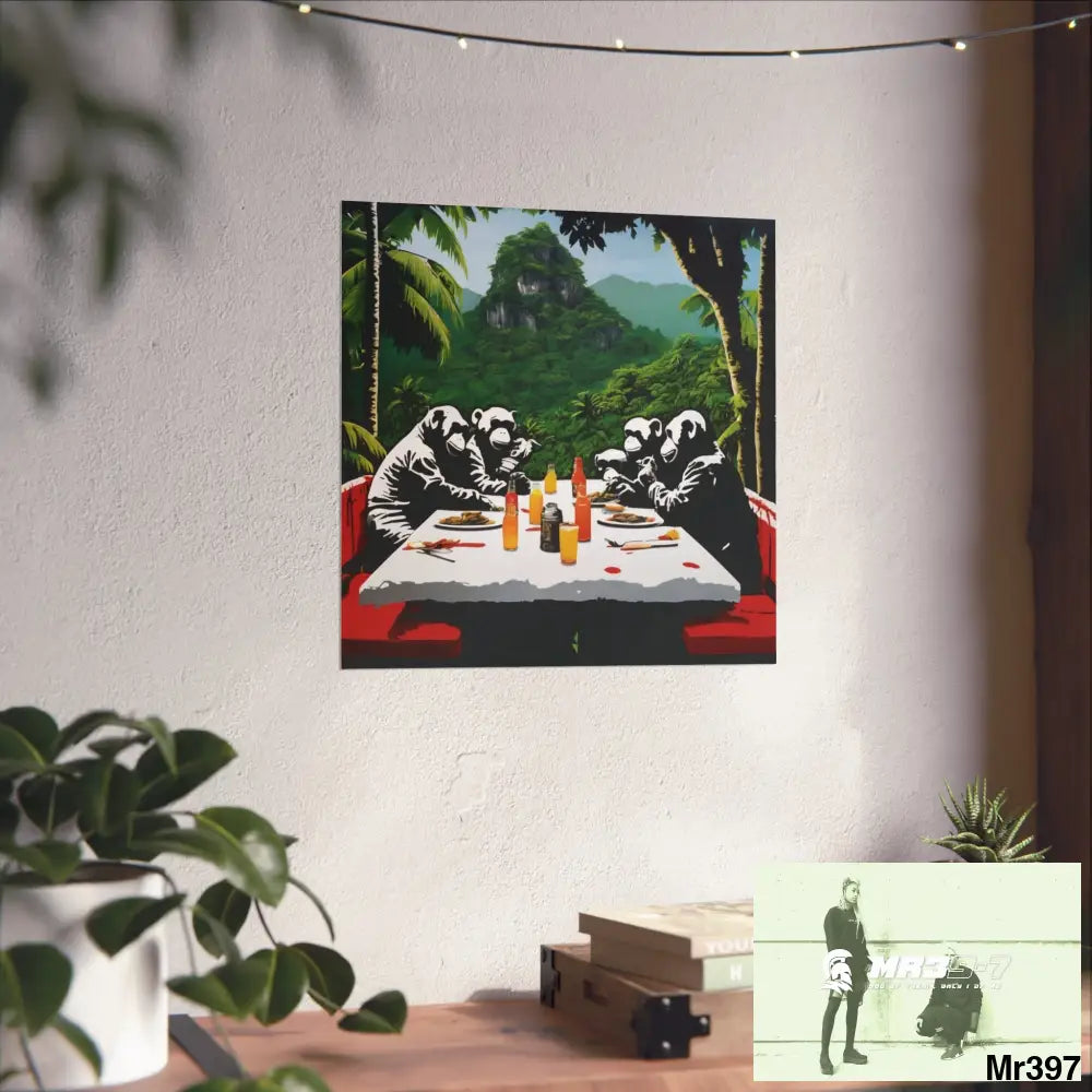 KOH SAMUI 2003, THE LAMAI MOUNTAIN MEETING VI Tier 0++ | Controlled Environment - 16″ x 16″ / Matte - Poster