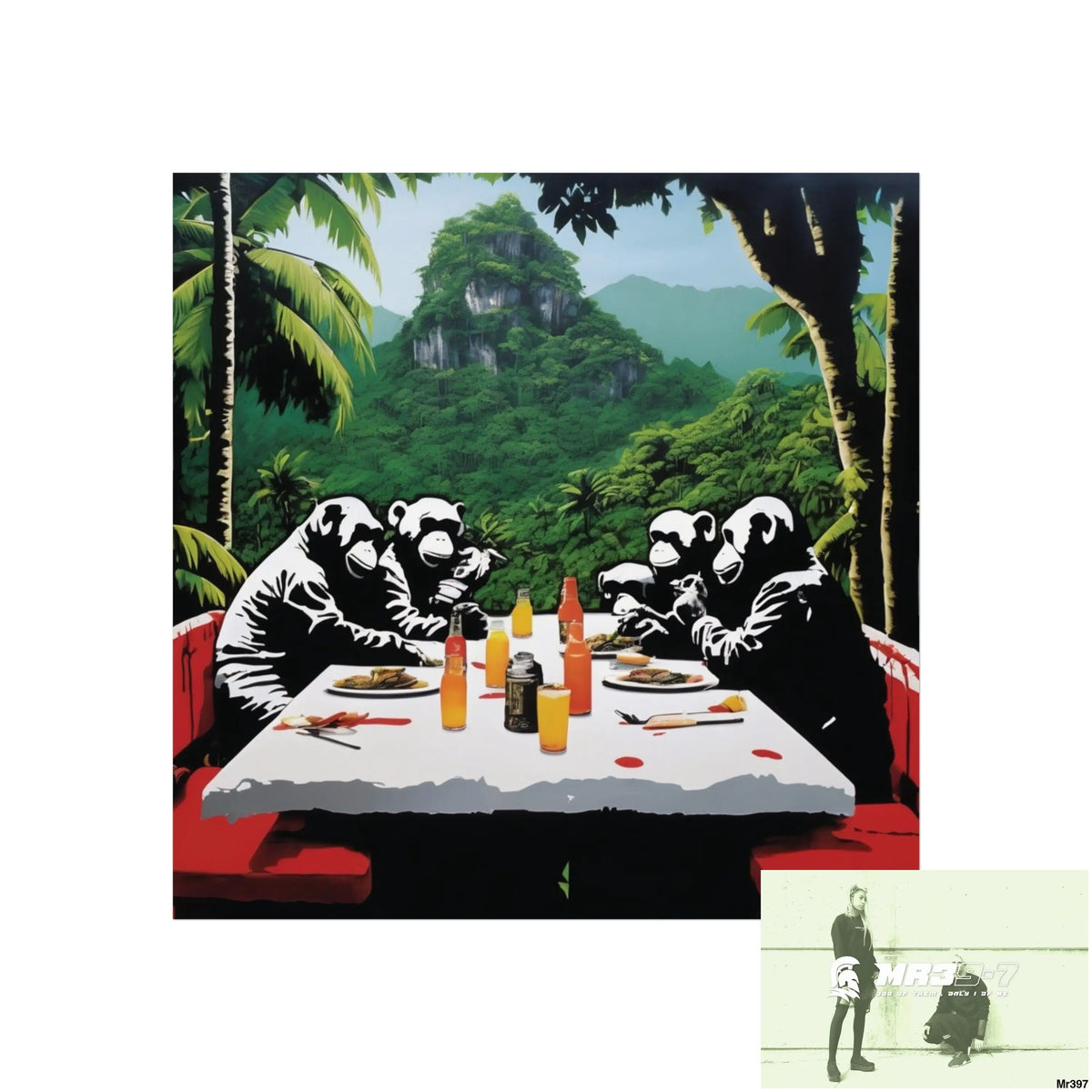 KOH SAMUI 2003, THE LAMAI MOUNTAIN MEETING VI Tier 0++ | Controlled Environment - 16″ x 16″ / Matte - Poster