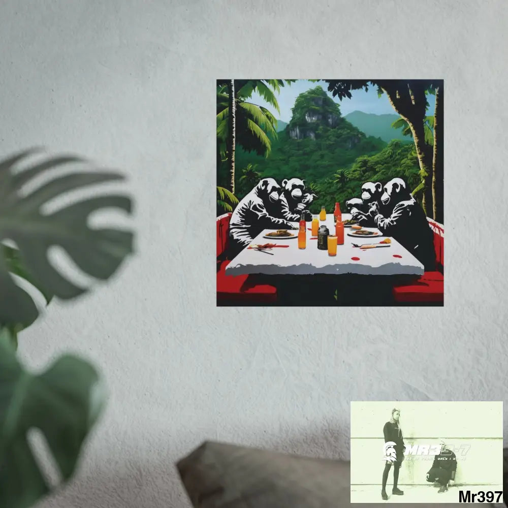 KOH SAMUI 2003, THE LAMAI MOUNTAIN MEETING VI Tier 0++ | Controlled Environment - 16″ x 16″ / Matte - Poster