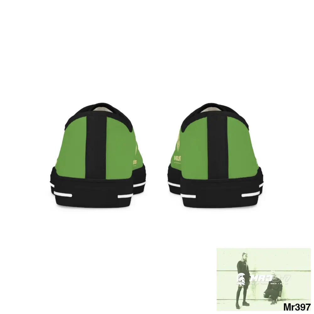 Light Green A1-Vigilante Men’s Low Top Sneakers Shoes