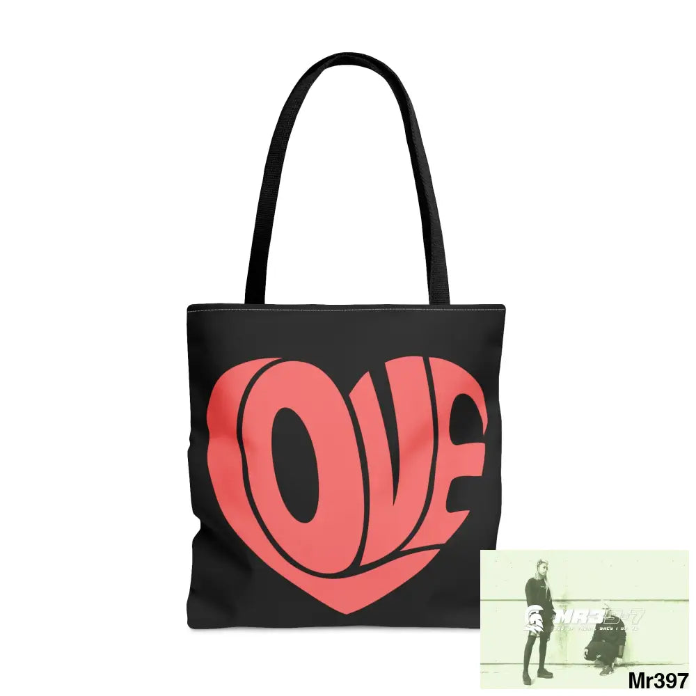 Love Tote Bag (AOP) Large Bags