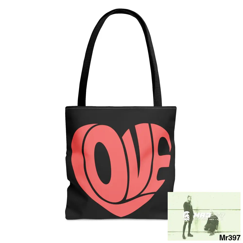 Love Tote Bag (AOP) Small Bags