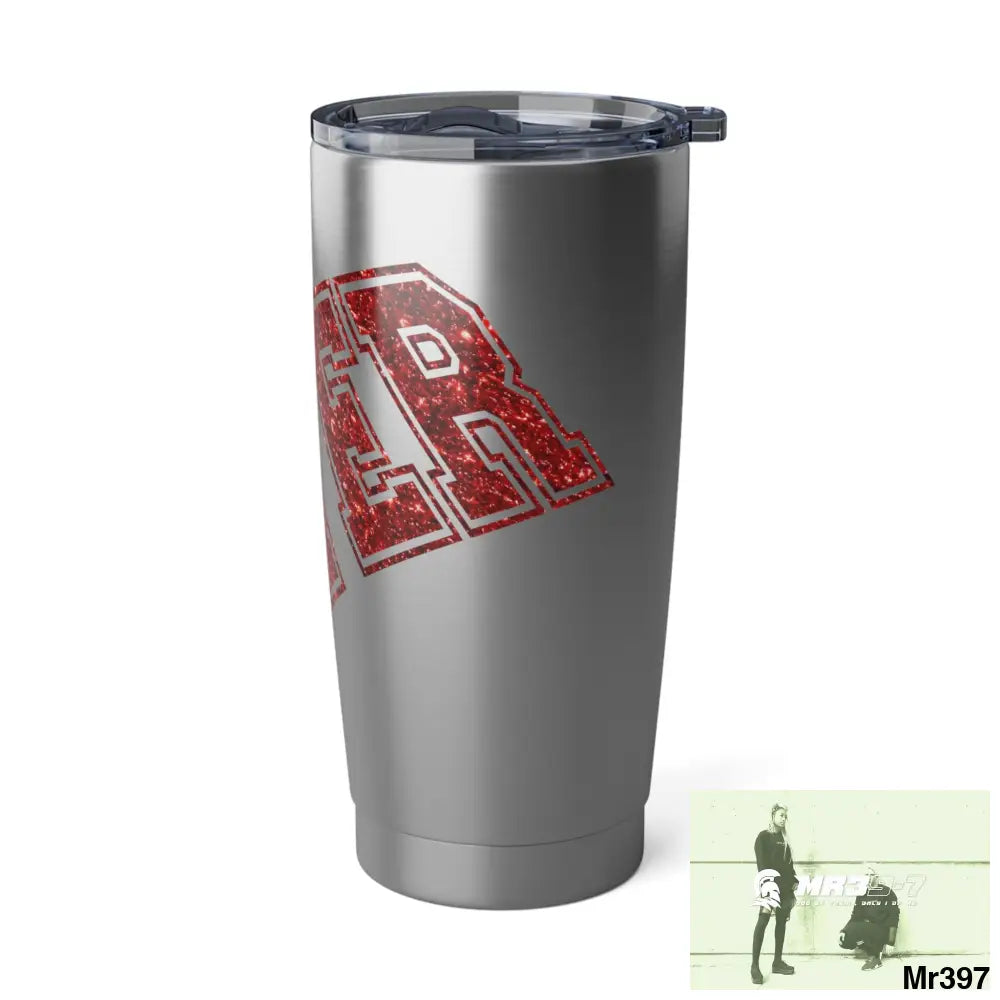 Lover in Glitter Vagabond 20oz Tumbler 20oz / Silver Mug