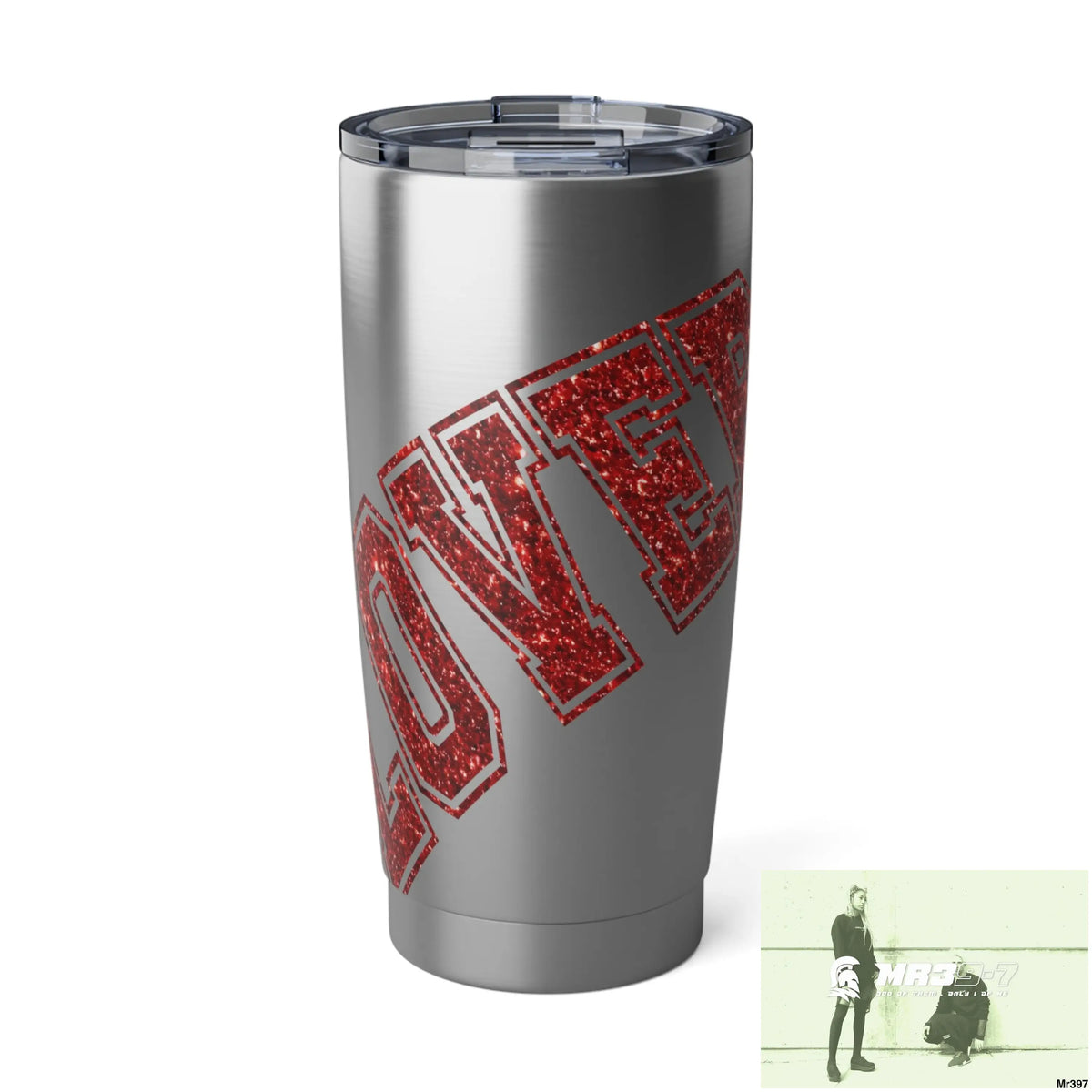 Lover in Glitter Vagabond 20oz Tumbler 20oz / Silver Mug