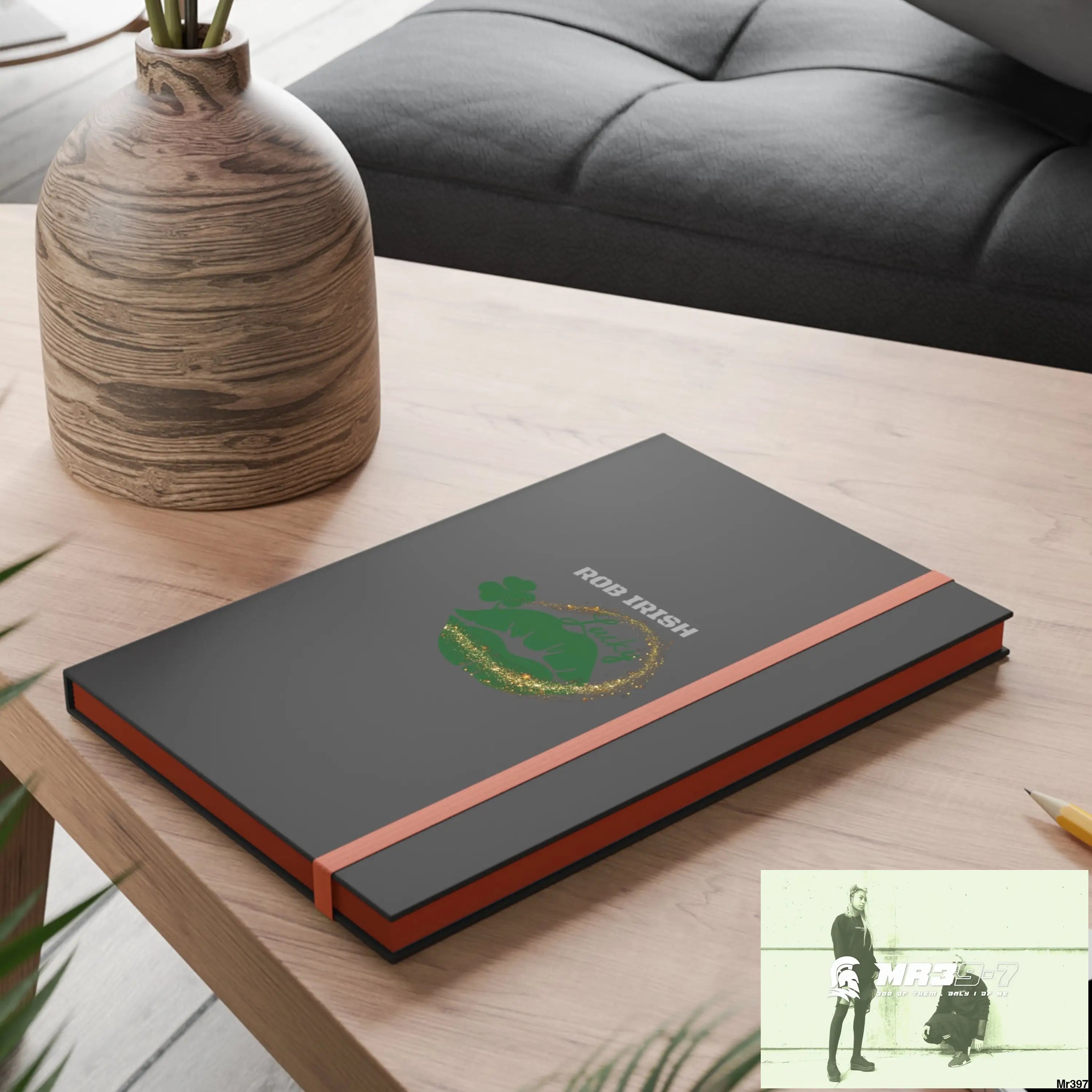 Luck of Ireland Rob Irish Color Contrast Notebook - Ruled Paper products