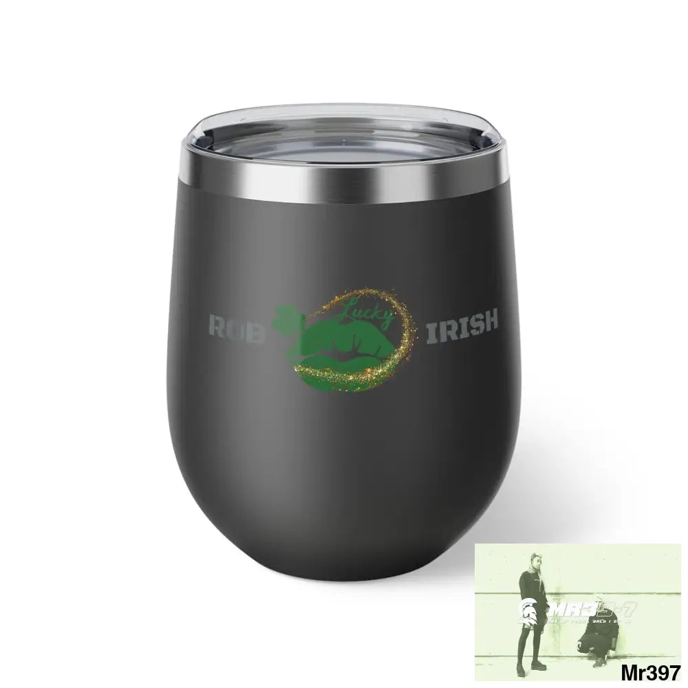 Luck of Ireland Rob Irish Copper Vacuum Insulated Cup 12oz Black / 12oz Mug