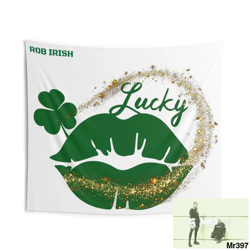 Luck of Ireland -Rob Irish Indoor Wall Tapestries 104’’ × 88’’ Home Decor