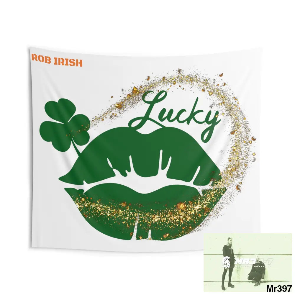 Luck of Ireland -Rob Irish Indoor Wall Tapestries 104’’ × 88’’ Home Decor