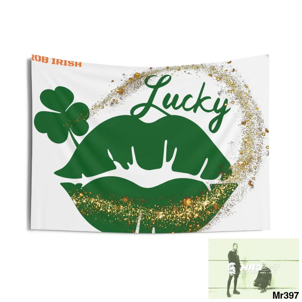 Luck of Ireland -Rob Irish Indoor Wall Tapestries 36’’ × 26’’ Home Decor