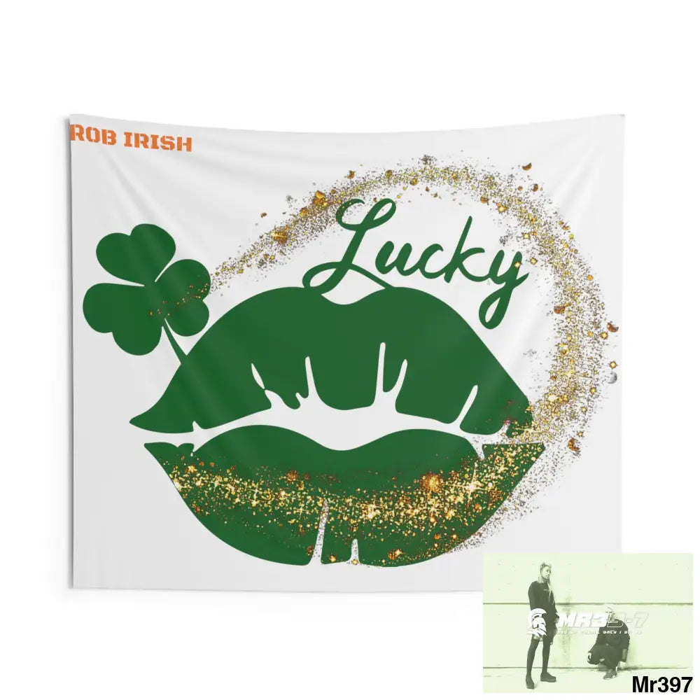 Luck of Ireland -Rob Irish Indoor Wall Tapestries 60’’ × 50’’ Home Decor