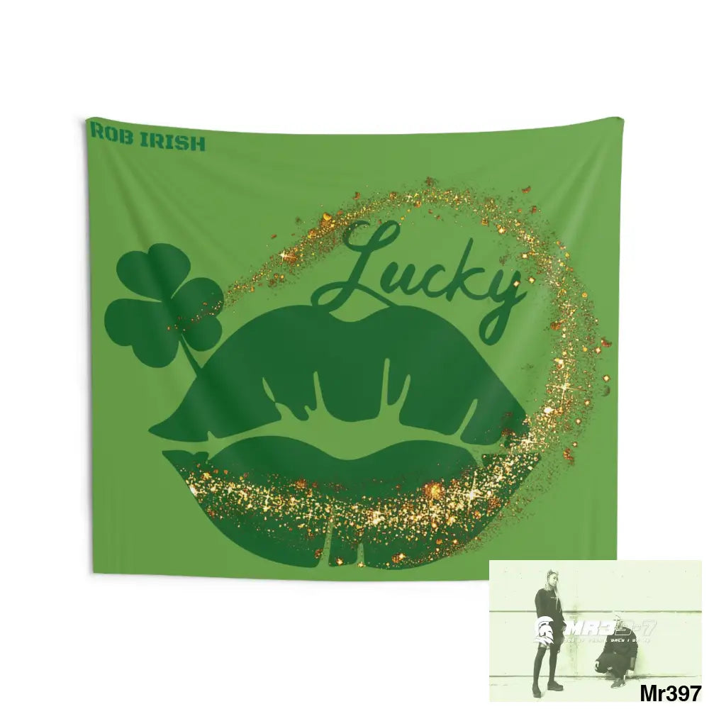 Luck of Ireland -Rob Irish Indoor Wall Tapestries 80’’ × 68’’ Home Decor