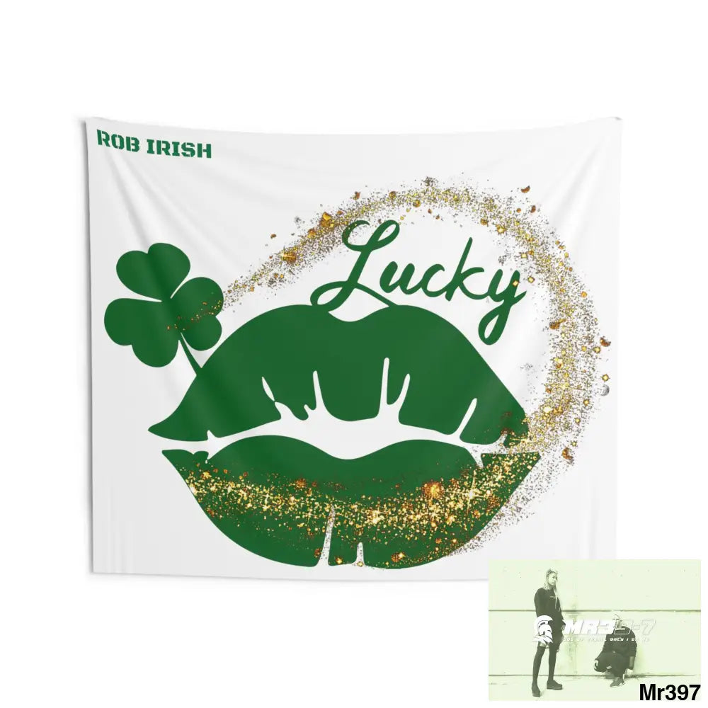Luck of Ireland -Rob Irish Indoor Wall Tapestries 80’’ × 68’’ Home Decor