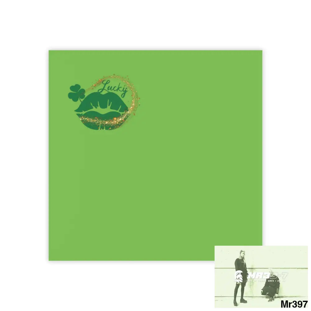 Luck of Ireland - Rob Irish Post-it® Note Pads 3’’ x 3’’ / White Paper products